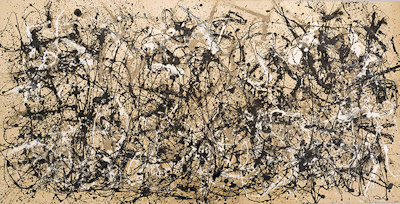 abstract expressionism painting Pollock