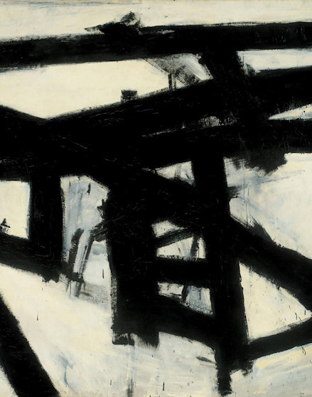 abstract expressionist painting - Franz Kline