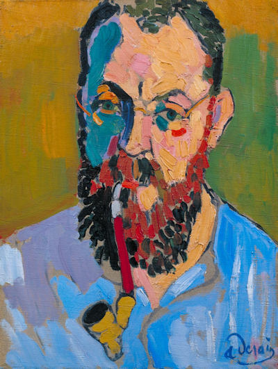 Portrait of Matisse by André Derain
