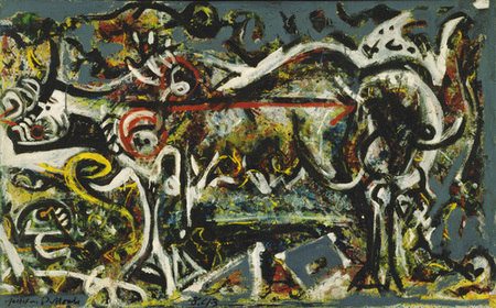 She wolf Jackson Pollock