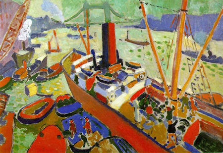 Fauvism: Pool of London by André Derain