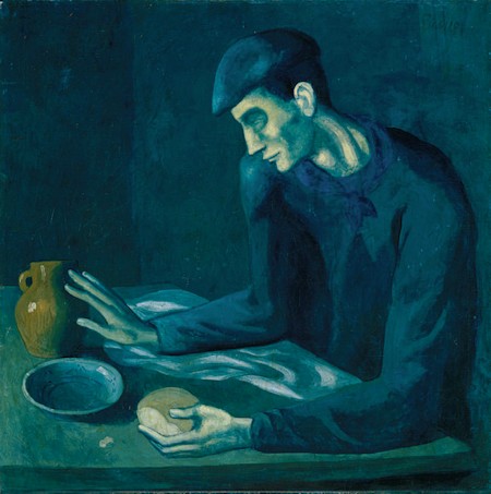 Breakfast of a Blind Man, 1903 (Blue Period)
