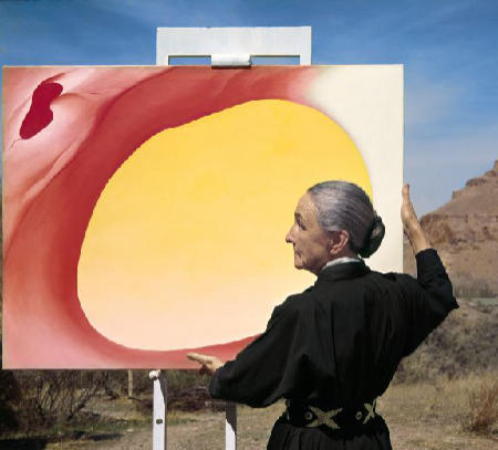 Red with Yellow and the Desert, 1960