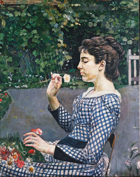 Ferdinand Hodler painting of Helene