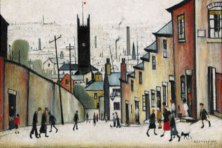 L. S. Lowry artist Church at All Hallows
