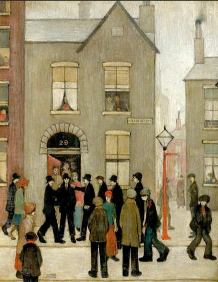 L S Lowry The Arrest