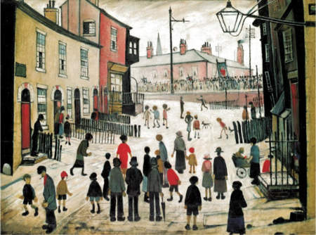 L. S. Lowry The Procession