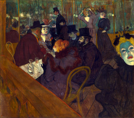 At the Moulin Rouge - Toulouse Lautrec
