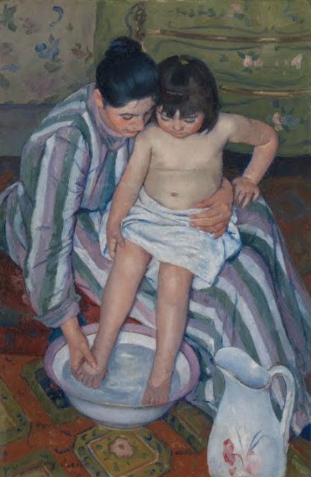 The Child's Bath 1893 Mary Cassatt